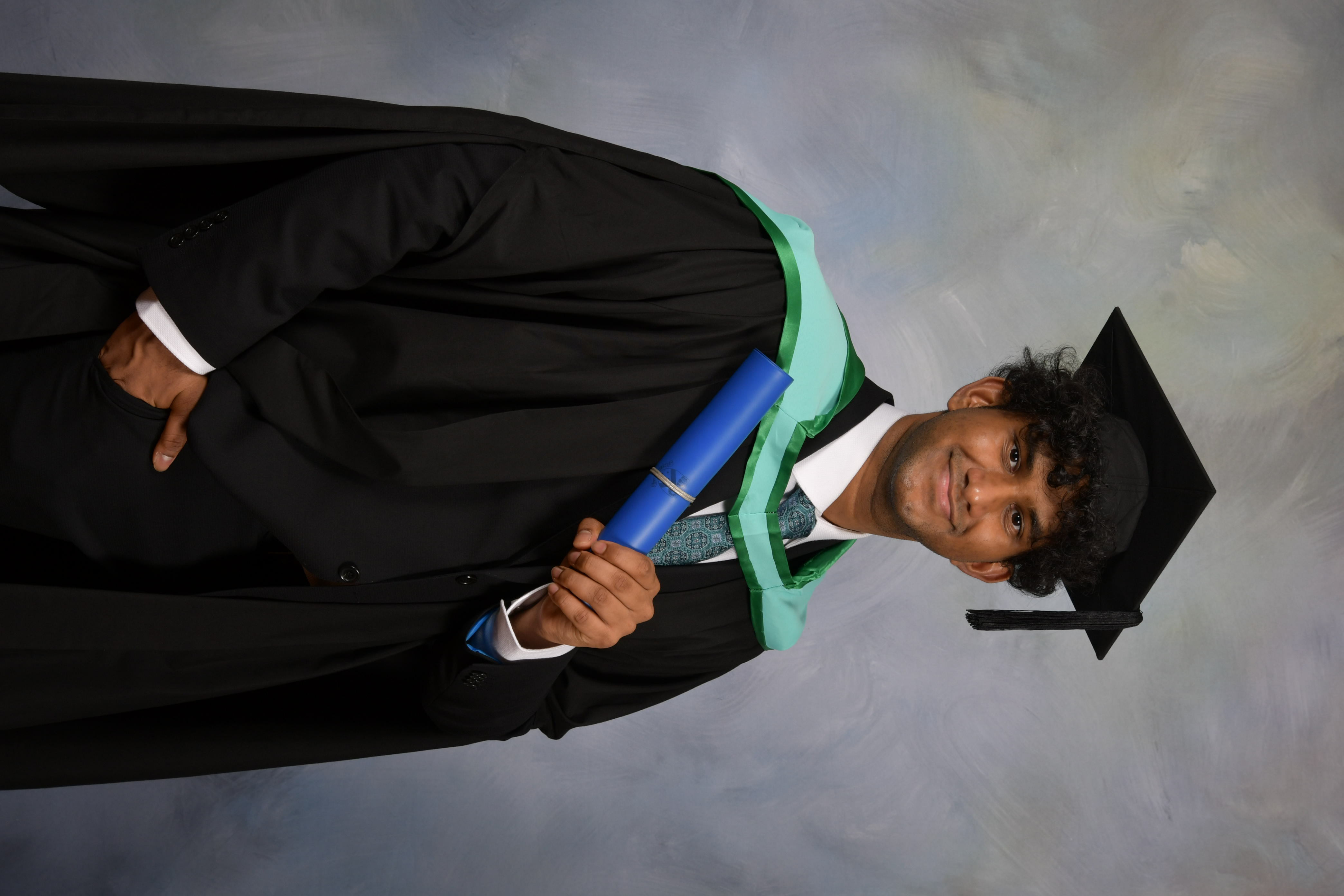 Pugalenthi Magendran at graduation